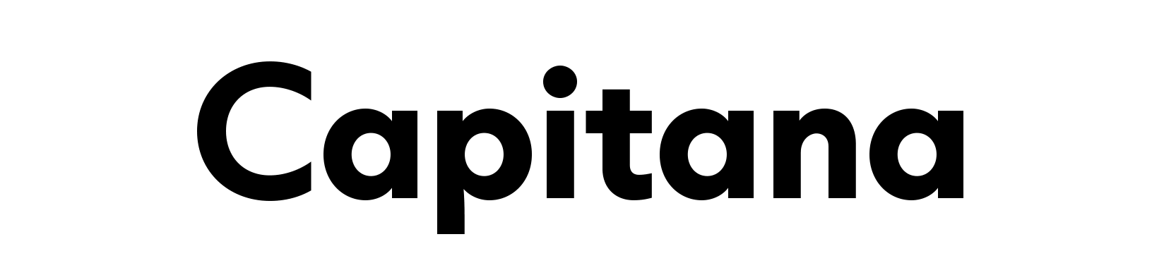 Capitana Typeface